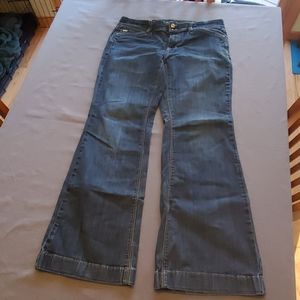 WHBM trouser leg jeans sz 6S